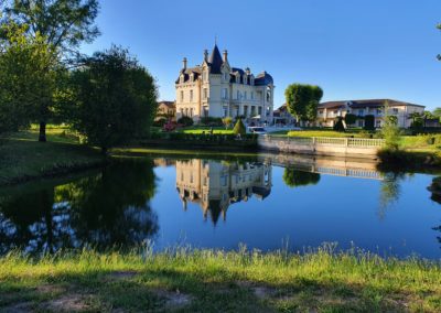 Jardin Château Saint Emilion : réalisation au Château Grand Barrail
