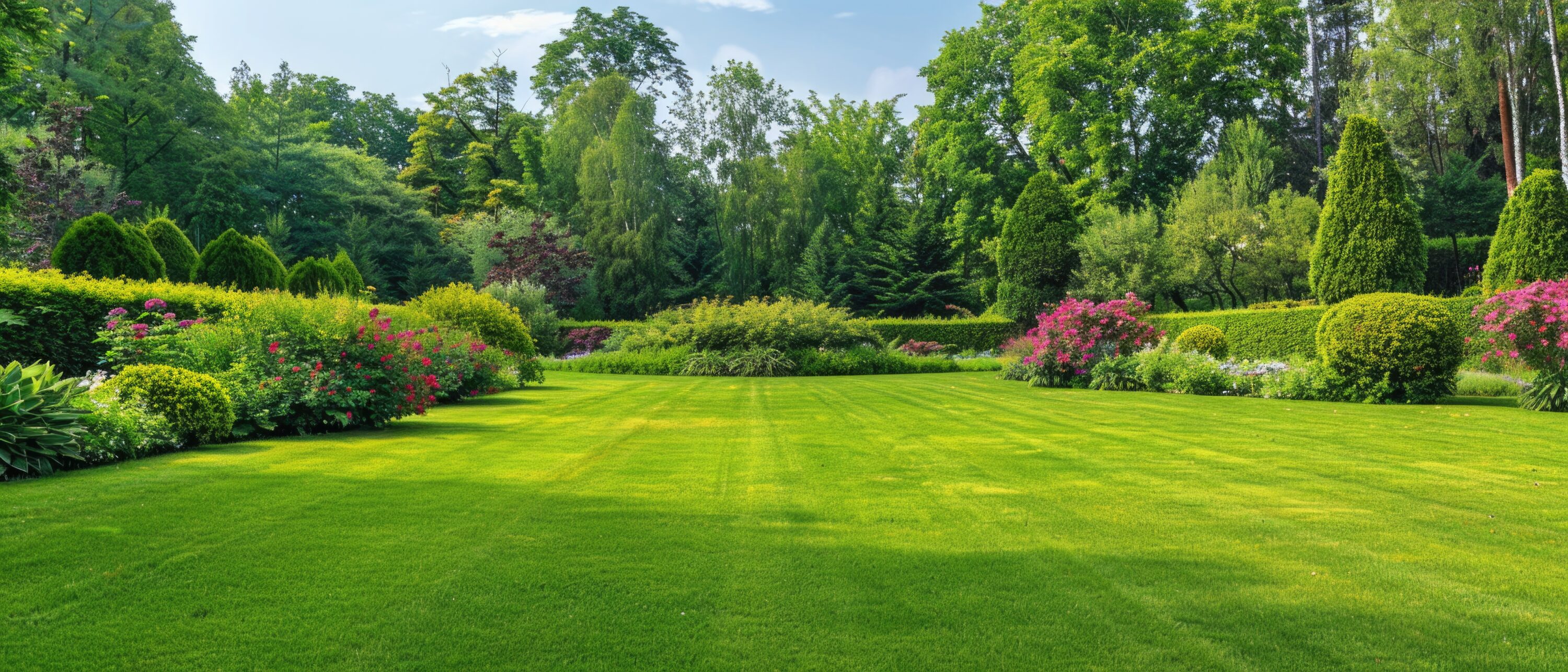 Pose en cours d'un gazon de placage