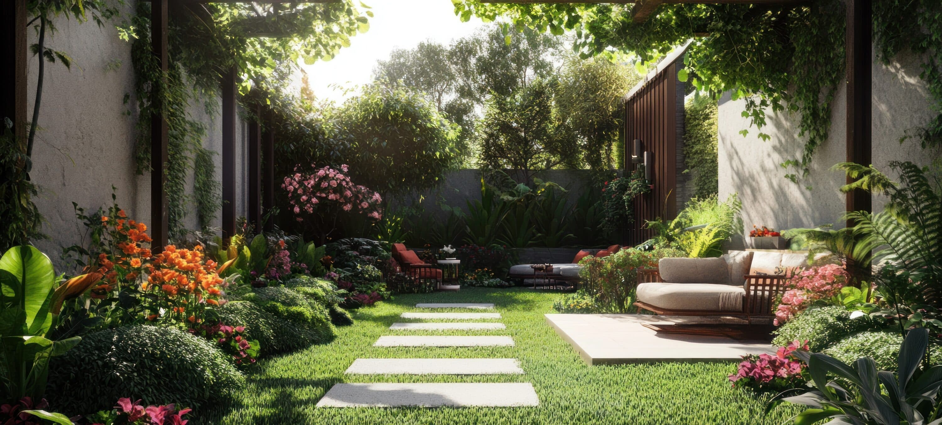 entretenir jardin ombragé et plantes à choisir